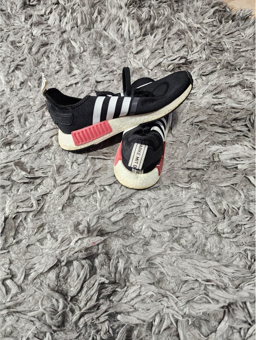 Adidas NMD_R1 Black Hazy Rose Blanco Boost 8 Vietnam 2000